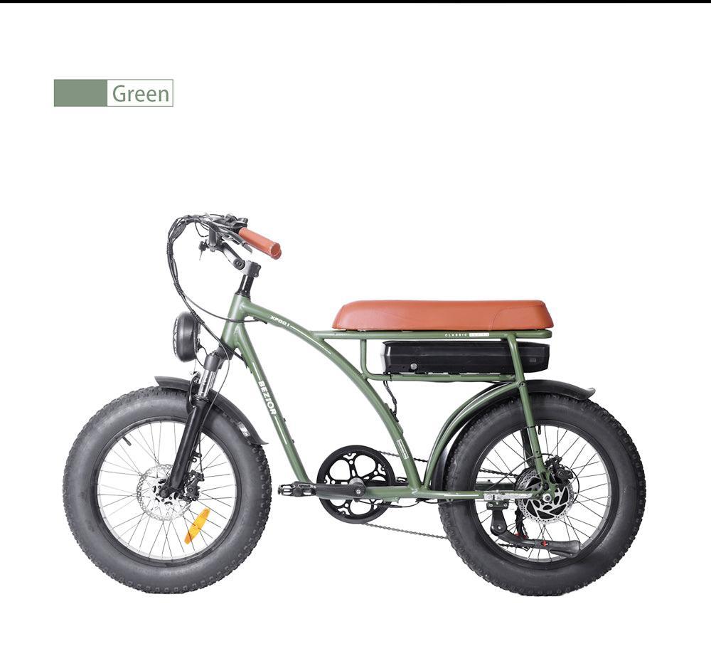 Bezior XF001 Retro Electric Bike - UK - Pogo Cycles