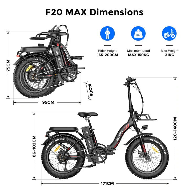 FAFREES F20 Max Electric Bike - UK - Pogo Cycles