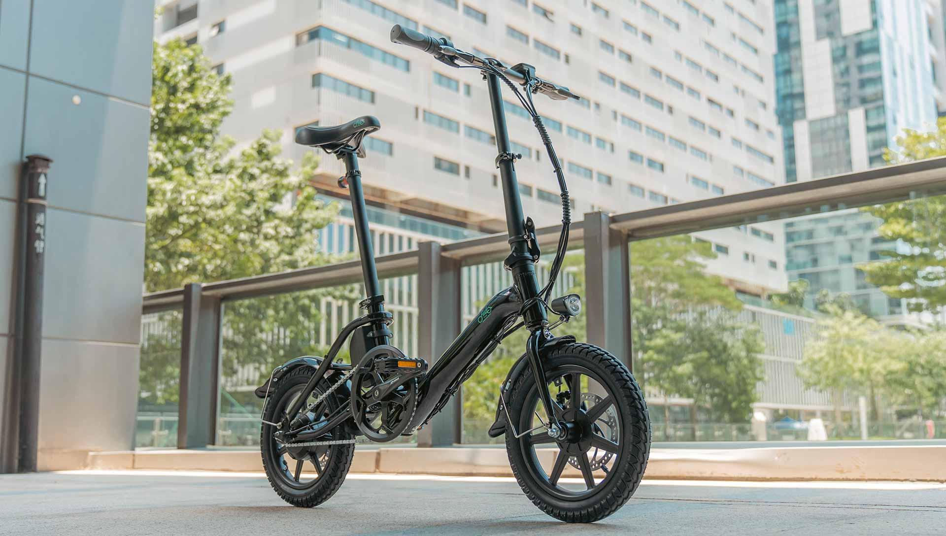 FIIDO D3 PRO Electric Bike with mudguard and light - UK - Pogo Cycles