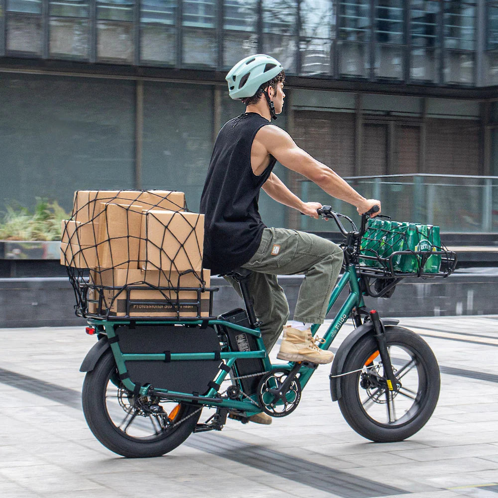 Fiido T2 Longtail Cargo E-Bike - UK - Pogo Cycles